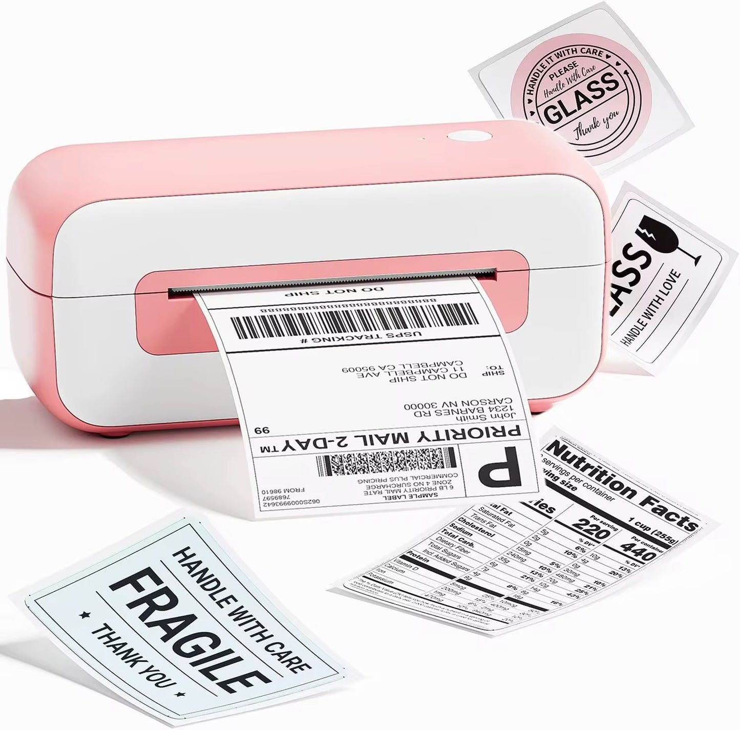 Mini Thermal Label Maker – Phomemo B246D Bluetooth Sticker Printer (4x6 Compatible)