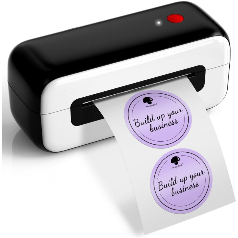 Mini Thermal Label Maker – Phomemo B246D Bluetooth Sticker Printer (4x6 Compatible)