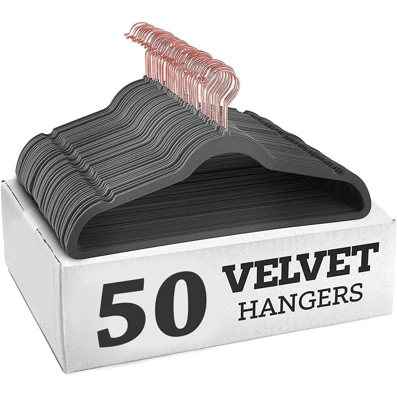 Black Velvet Non-Slip Hangers – Wholesale Boutique Coat Hangers