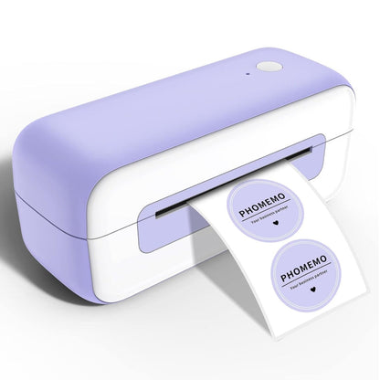 Mini Thermal Label Maker – Phomemo B246D Bluetooth Sticker Printer (4x6 Compatible)