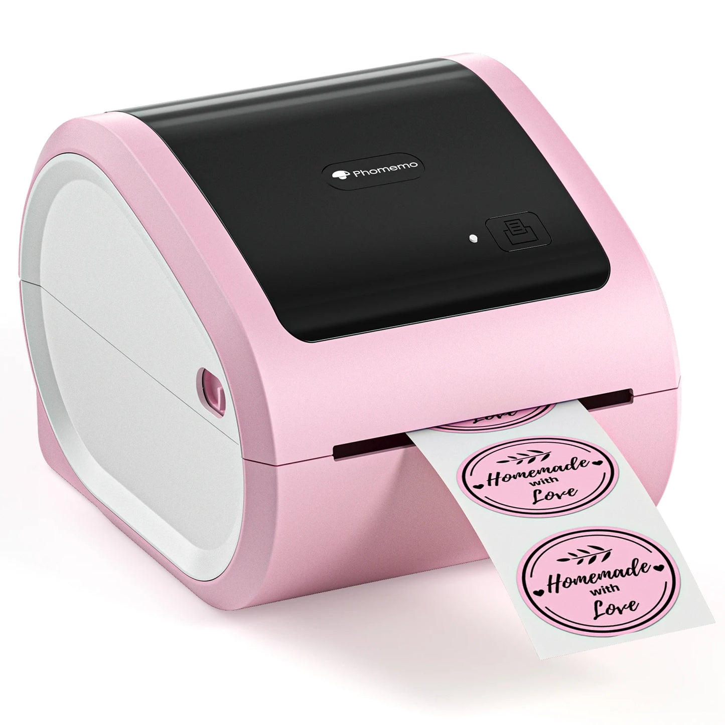 Wireless Thermal Label Printer – Bluetooth & USB Desktop Shipping Printer