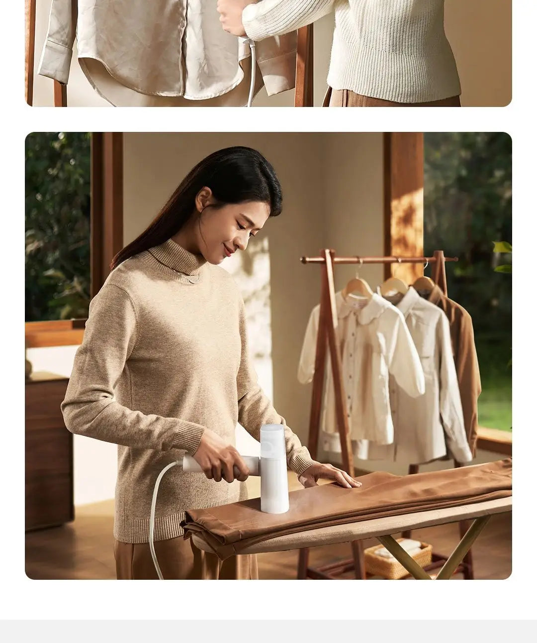 Handheld Garment Steamer – Portable Clothes Steamer for Fashion Boutiques & Pop-Ups
