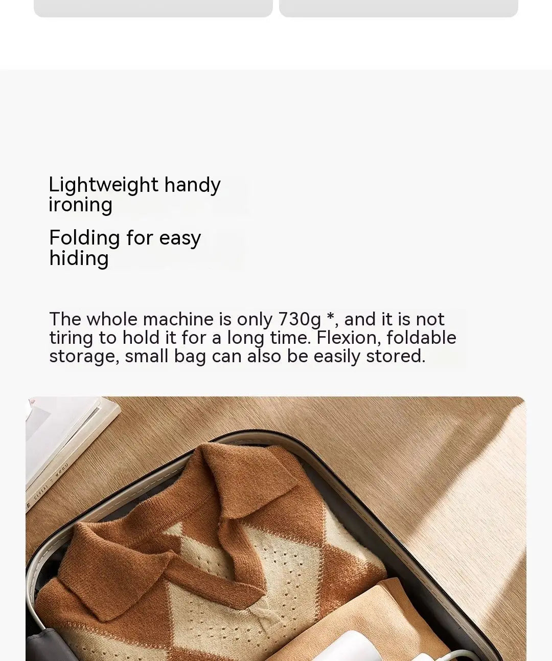 Handheld Garment Steamer – Portable Clothes Steamer for Fashion Boutiques & Pop-Ups