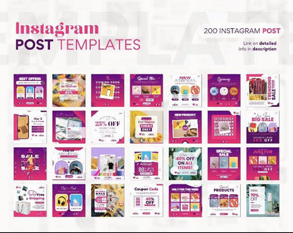 Instagram Canva templates for ecommerce – scroll-stopping designs for beauty, fashion, and product businesses