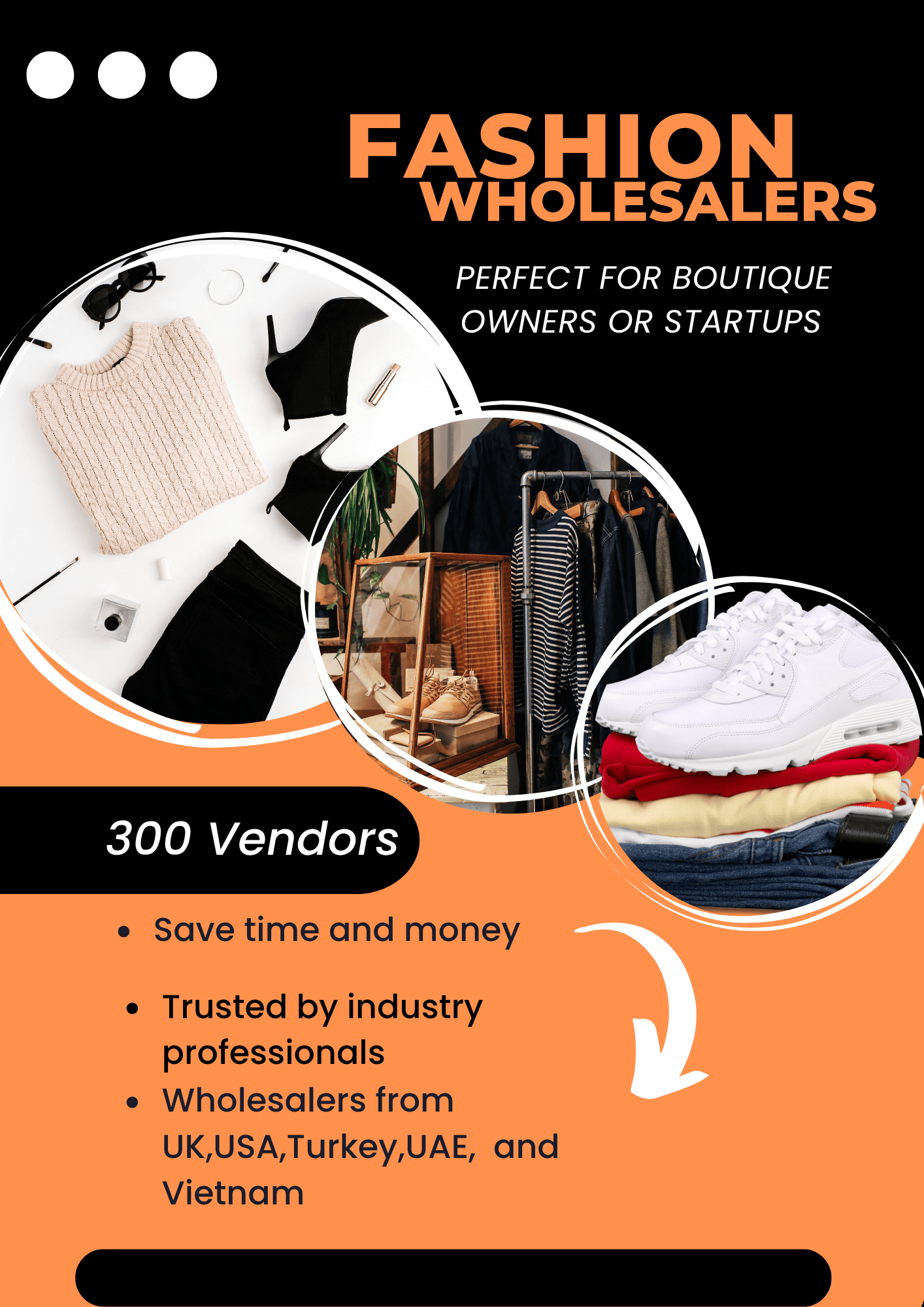 Global clothing wholesalers list – fashion vendors for boutiques, plus size, kidswear, and streetwear resellers